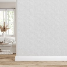 GNHom 四季防風自黏式隔熱壁紙保溫泡棉壁貼, RCS-02甜美軟灰色