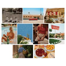 復古法國風景明信片組 9入, 1套, A型