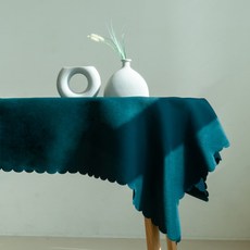 Sheriel 整潔防皺桌巾, 大(180 x 260 cm), 綠色, 1個