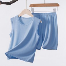 HEY JUNIE 兒童學生涼感居家服 無袖上衣 + 下著套裝