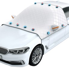 葉子小舖 磁吸汽車前擋遮陽罩, 1個