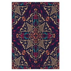 빈테리어 보헤미안 패턴 파티션 커튼