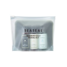 竹鹽盥洗用品旅行組 礦物護理洗髮精+護理乳+沐浴乳, 1套