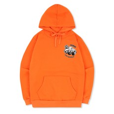 언탭트 남성용 빅사이즈 슈퍼차저 기모 후드 티셔츠