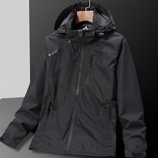 Sunbit 男款 Tave 日常連帽素色簡約防風外套