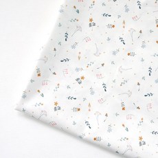 COTTONVILL 30支棉印花布, 混色