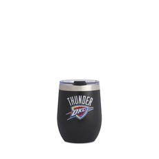 NBA 블랙 보온 보냉 머그컵, 오클라호마 썬더, 1개, 350ml
