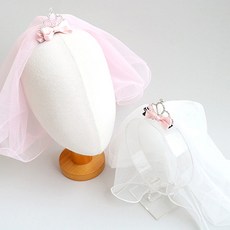 HARAROI 婚禮頭飾別針 2 件套