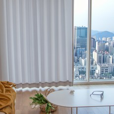 nuguna 굿데이 항균 사계절용 형상기억 예쁜주름 커튼세트