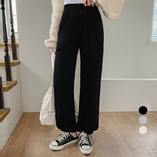 Milkybutter 女款2WAY抽繩束口寬版運動褲 MB2291