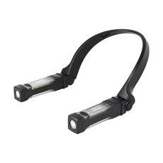 GENTOS 掛頸式工作燈 110流明 IP54 OZ-2XN, 黑色, 1個