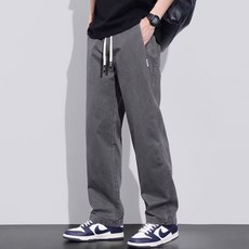 제이티엘 남성용데일리댄디일자핏긴바지