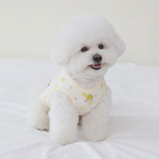 리토가토 반려동물 러비하니 누빔조끼, 별곰이, 1개