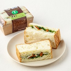 그린래빗 데니쉬치킨바질샌드, 120g, 1개