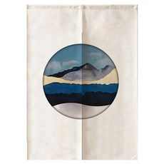 Vinterior 山景隔間門簾 雙開式, 06