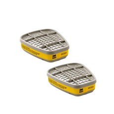 3M 防毒面具濾毒罐 6003K, 2入