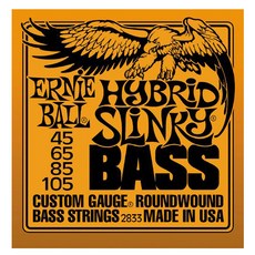 Ernie ball Hybrid Slinky Bass 貝司弦 45~105, 2833號, 混色, 1條