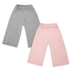 Playmall 兒童基本款寬褲2件組