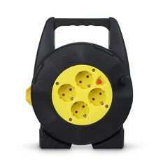 G-GOON 露營 4 針接地線捲盤 15m 1.0SQ GCODE-15415