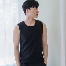 [韓國製造]A-one 男士刷毛肌肉背心 77154