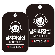 JEJEDECO 指示牌 標示牌 標誌牌 黑色板 30cm, 2個, HA379男性洗手間角色1