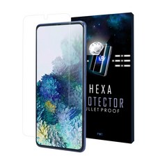 헥사 프로텍터 충격흡수 4H 필름 강화유리막코팅 PET 우레탄 곡면 풀커버 액정보호필름 3p 세트, 1세트