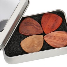 SY Company原木基底吉他琴撥 4種組, 1組