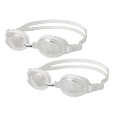 phoenix 孩童泳鏡 PN-509J, 白色+白色, 1組