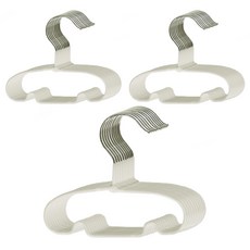 DING DONG PET 防滑衣架 象牙白, 30個