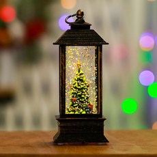 Quardi 聖誕LED燈籠雪花球樹, 混合色, 1個