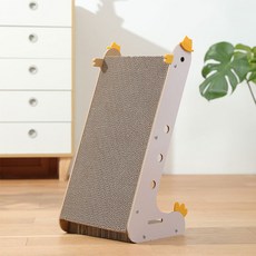 부투펫 고양이 애니멀 벽면형 스크래쳐, 오리, 1개