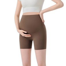 Momprime 女性用孕婦裝 瑜珈皮拉提斯短褲內搭褲