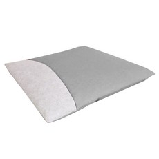 Cotyde系列2素色坐墊, 鉑銀, 1個