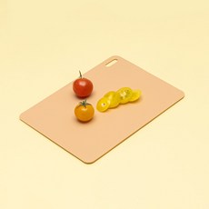 Maison Objet 希爾 TPU 無刮痕安心砧板, 1個, 鮭魚色