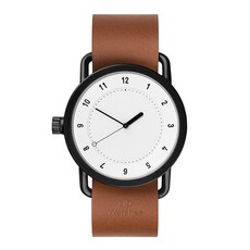 티아이디워치 남성용 No 1 Leather 시계 40mm 101101