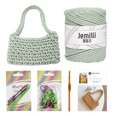 Jana Gemily Marsh 迷你包 DIY 套裝, 10 淡色薄荷, 1套