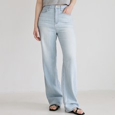 모이르벨라 여성용 어스 워싱 데님 롱 팬츠 P24SS2-A0390