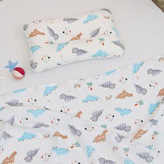 J-YUNI 人造絲涼被 + 枕頭套組, 史賓諾