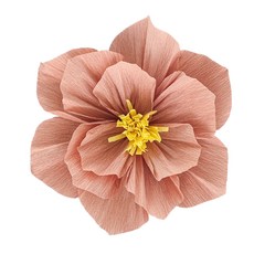 Mood Point 新娘派對 柔美花朵裝飾 派對道具, 煙燻粉 30cm, 1個