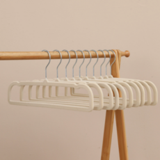 Moapick 防滑多功能褲架, 30個, 象牙白