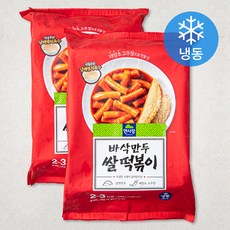 면사랑 바삭만두 쌀떡볶이 (냉동), 690g, 2개
