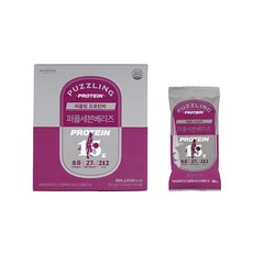 퍼즐링 프로틴바 퍼플세븐베리즈 10p, 500g, 1개