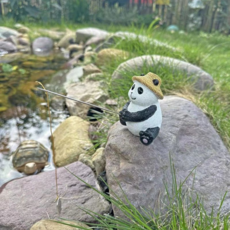 Home Mart 花園裝飾 釣魚熊貓 室內造型物, 7997