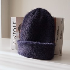 바비수 푸어 스웨터 기본 도톰니트 비니