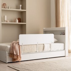 젠티스 아동용 침대안전가드 일반브래킷 120cm, 화이트