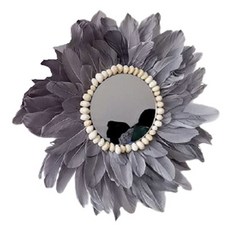 Luna Glam 壁掛鏡, 灰色的