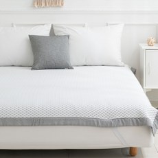 지베딩 프리즈 냉감 듀라론 쿨 패드, 그레이