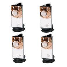 Bomnamoa三角支架迷你菜單牌告示牌 4入