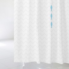 北歐風格浴簾 sc900+不鏽鋼掛鉤 12入+窗簾掛桿 白色, 混色