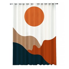 Market A藝術彩色公仔 窗簾, TYPE17